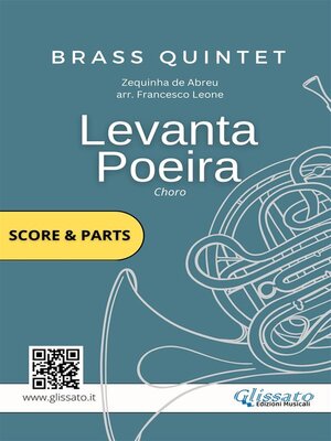 cover image of Brass Quintet--Levanta Poeira (parts & score)